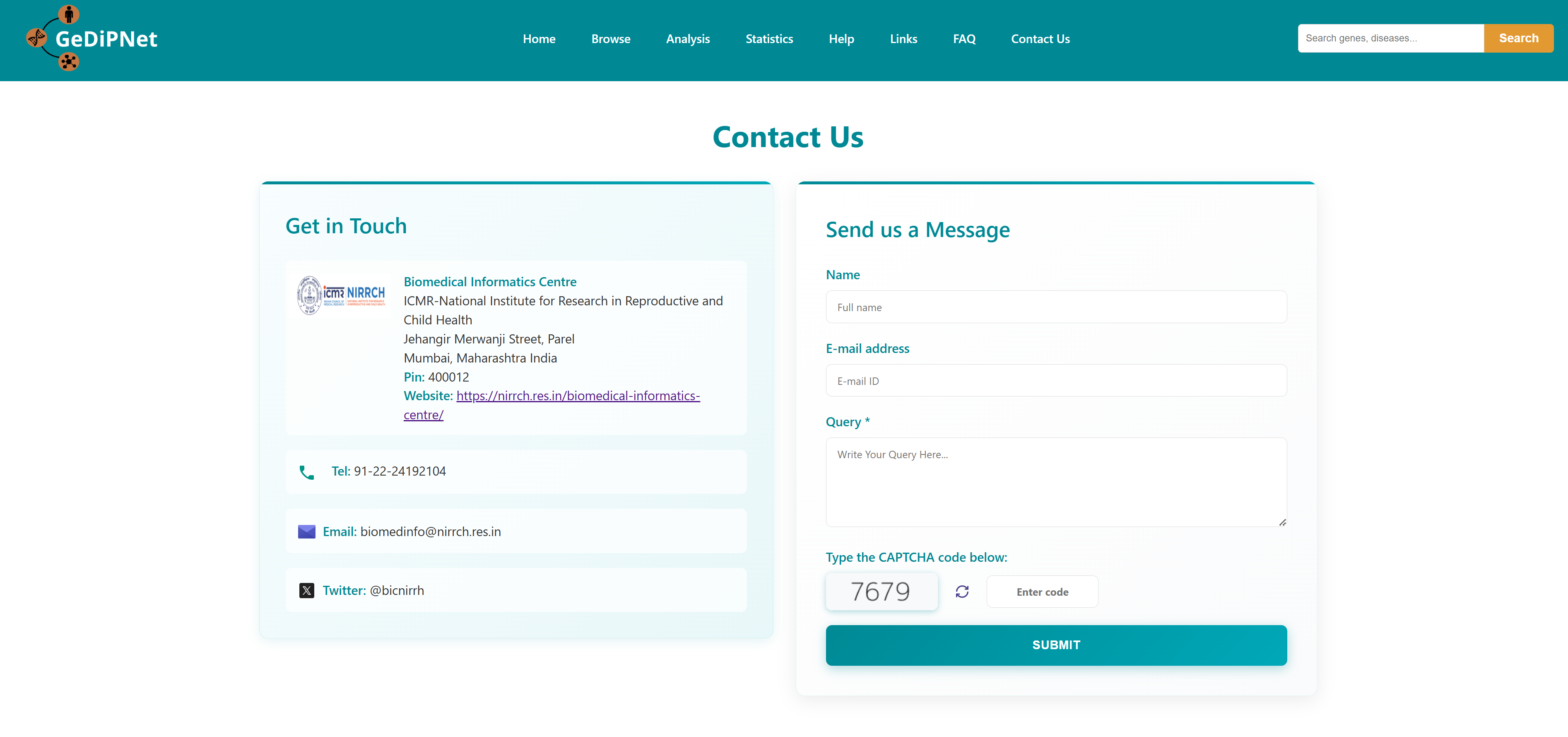 contact